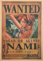 One Piece Nami Anime Manga Poster 51x36cm.