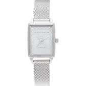 Olivia Burton Dames horloge analoog quartz One Size Zilver 32014926