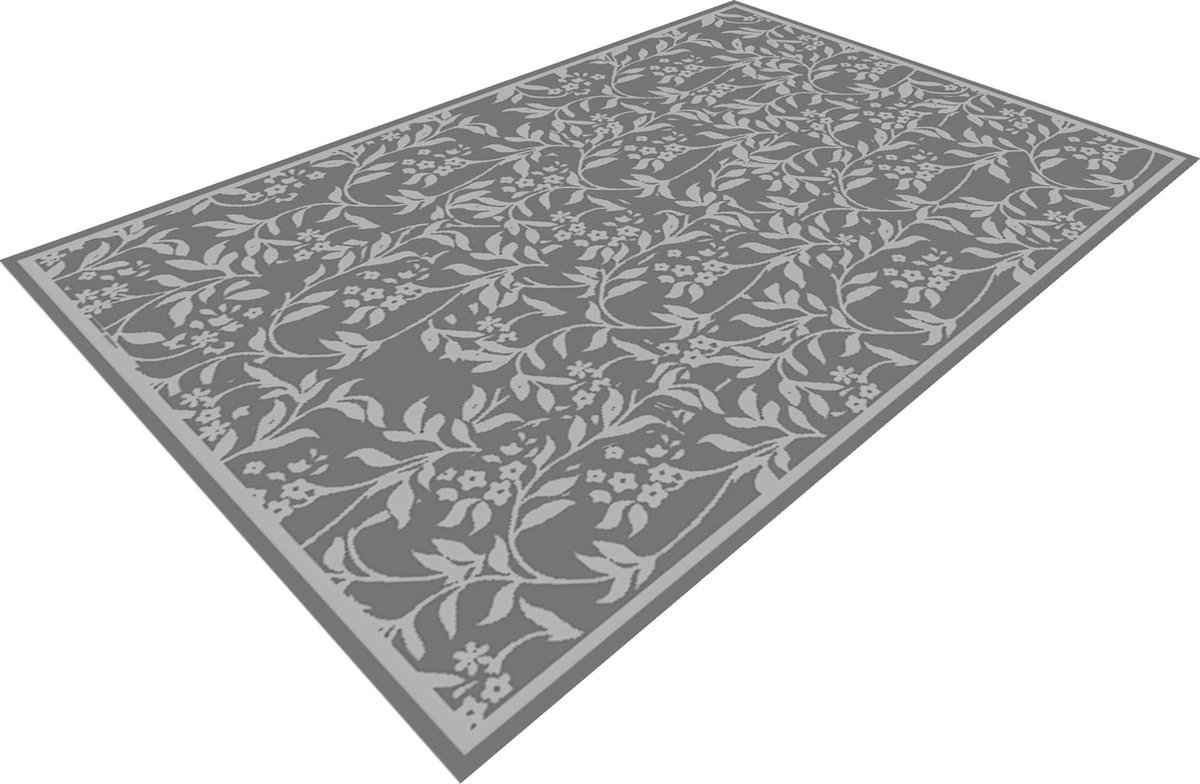 Eurotrail Relax Mat - 200*180cm - charcoal grijs - Tenttapijt