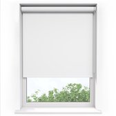 Rolgordijn Verduisteren Wit 206x200