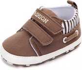 Baby Schoenen - Kinderschoenen - Eerste Wandelaars - Bruin - Maat 0-6M