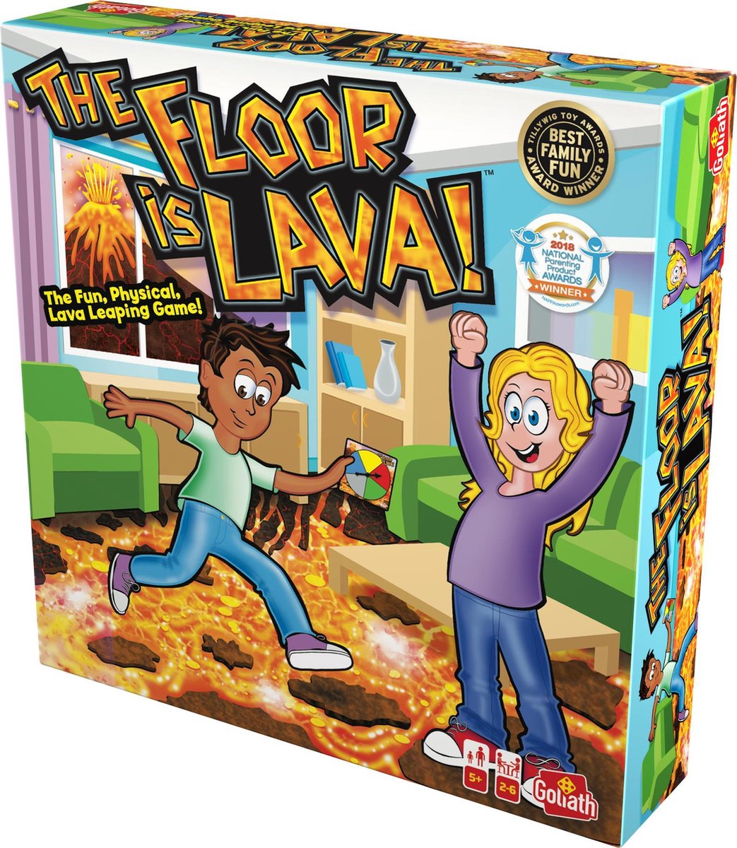 The Floor is Lava - Actiespel - Kinderspel (ML) — afbeelding 2
