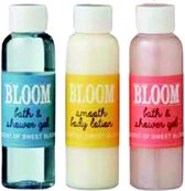 Sweet Bloom Geschenkset - Douche Huidverzorging Set - Cadeau - Kado - 3x 65ml