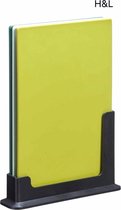 H&L snijplanken set met houder / 3 snijplanken / groen / keuken / keukenaccessoires