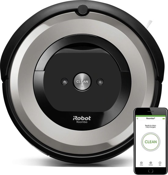 Foto: Irobot roomba e5154 robotstofzuiger zilver