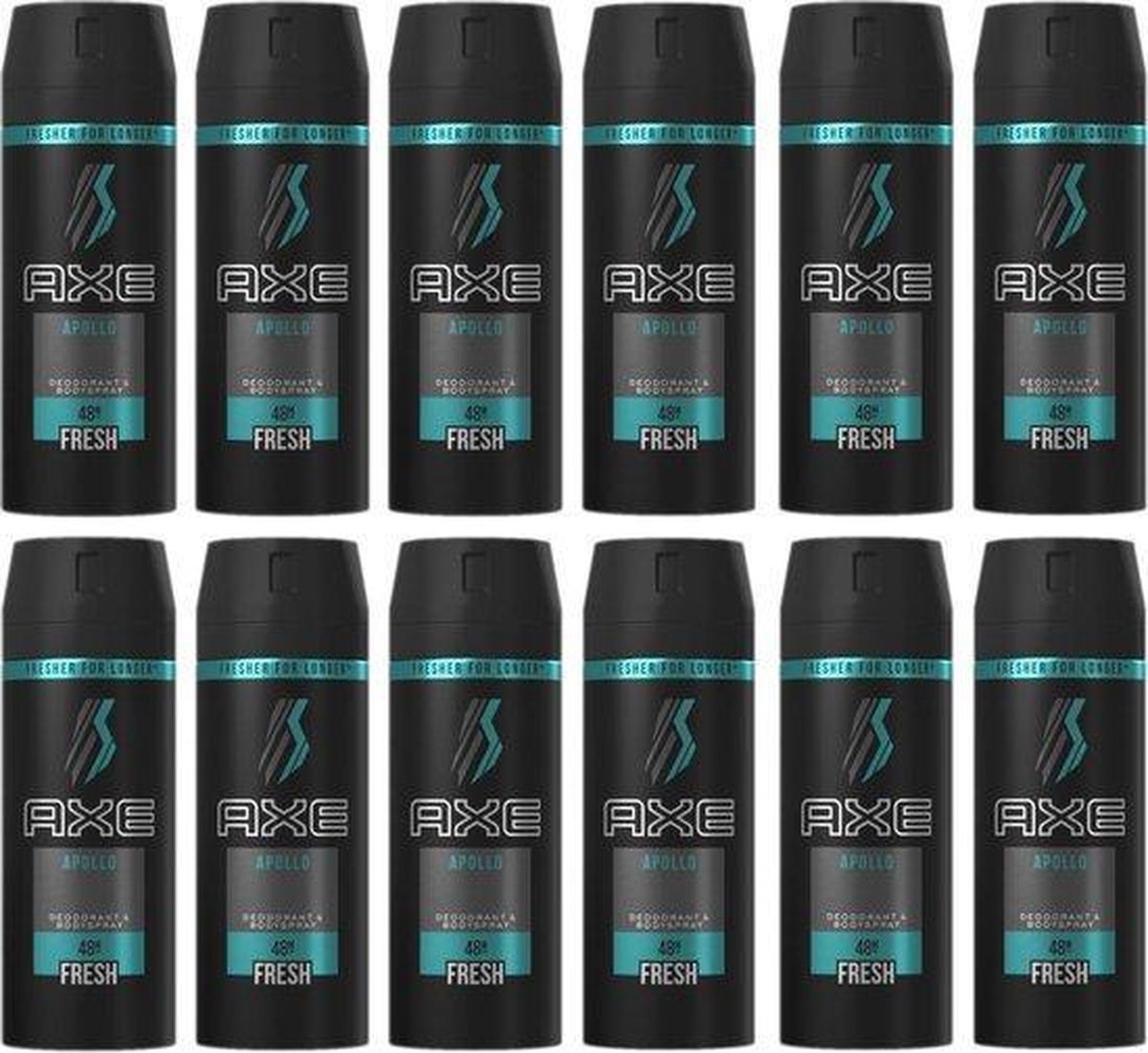 Voorgevoel klimaat Gebeurt AXE Deodorant / Bodyspray Apollo- JUMBOPAK - 12 x 150 ml | bol.com