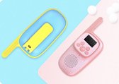 Repus Walkie Talkie Mix Blauw en Roze | tot 3KM bereik| Voor volwassenen en kinderen | Portofoon | Oplaadbaar | Cadeau