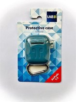 Case voor AirPods - Opbergcase - Hoesje oortjes - Silicone -Blauw -