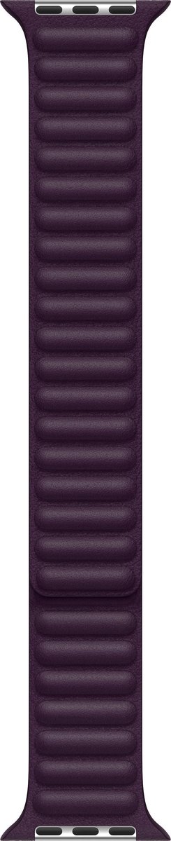 Apple Watch Leather Link - 45mm - Dark Cherry - S/M - voor Apple Watch SE/5/6/7