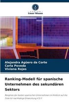 Ranking-Modell für spanische Unternehmen des sekundären Sektors