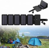 KERNUAP®  Opvouwbare Zonnepaneel Set - Zonnepaneel Voor Camper - Mobiel Zonnepaneel - Solar Powerbank - Met USB Oplader