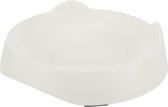 Trixie Voer/waterbak plat kattenhoofd melamine | Wit