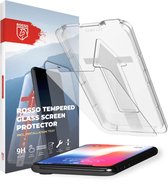 Rosso Apple iPhone X / XS Screenprotector | Gehard Glas | Case Friendly | Met Installatietray | Eenvoudige montage