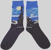 Vincent van Gogh - Van Gogh sokken - Sterrennacht - 1 Paar katoenen sokken - Maat 40-46