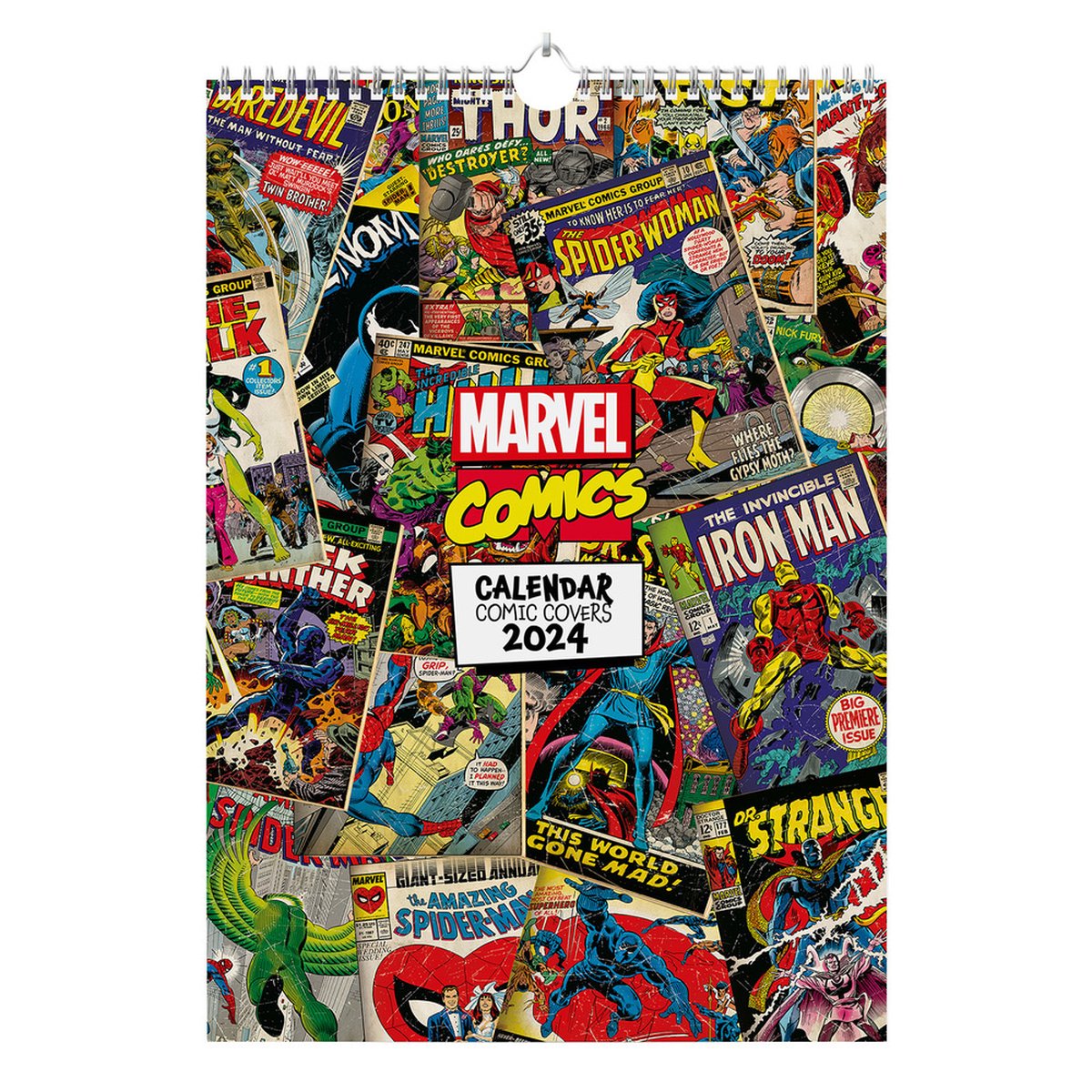 Marvel Comic Covers Kalender 2024 A3