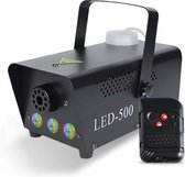 Machine à fumée Sparklyn avec LED et télécommande sans fil - 500w - Zwart