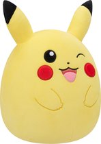 Jazwarez Winking Pikachu - Squishmallows Pokemon - Knuffel 25 cm Knuffel