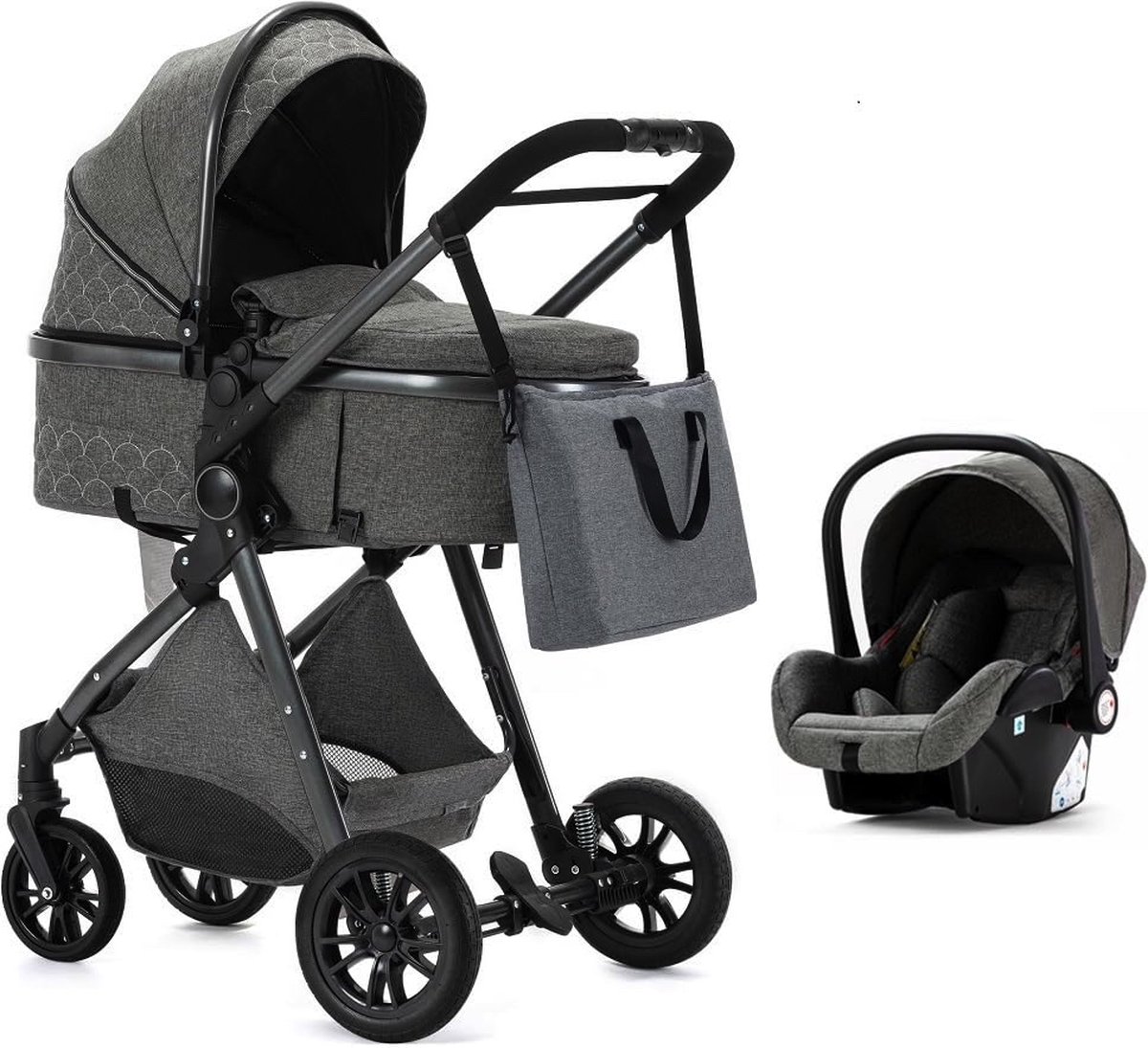 Poussette De Luxe 3 en 1 – Boutique Maman