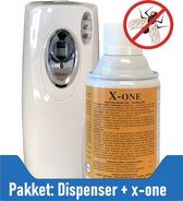 Air-Free automatische dispenser + X-one insectenspray