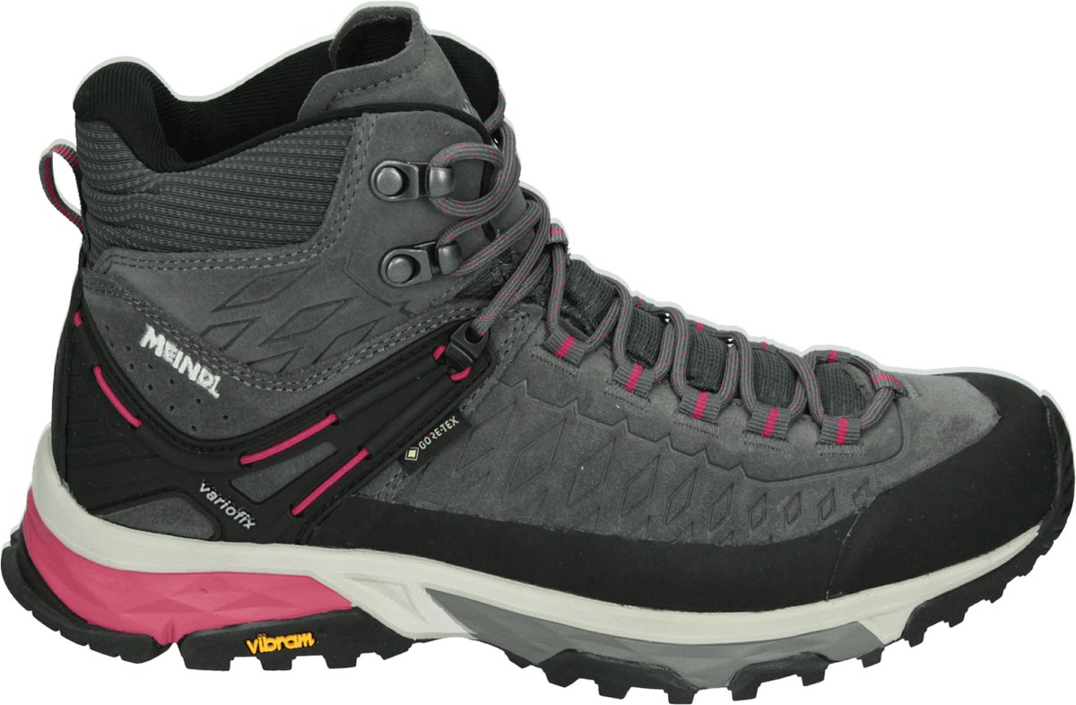 Meindl 4716 TOP TRAIL LADY MID GTX Half-hoge schoenenDames wandelschoenenWandelschoenen Grijs