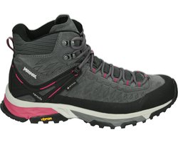 Meindl - 4716 TOP TRAIL LADY MID GTX - Half-hoge schoenenDames wandelschoenenWandelschoenen - Kleur: Grijs - Maat: 42