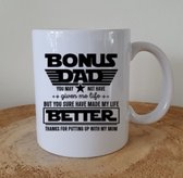 Bonus Dad - Beker - Thank you for putting up with my mom
