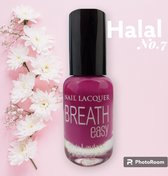 Halal Nagellak - BreathEasy - nagellak no. 07 - waterdoorlatend - luchtdoorlatend - Halal