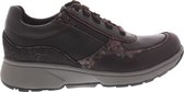 Dames Veterschoenen Xsensible Lima Burgundy Fantasy Aubergine - Maat 38