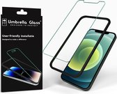 Umbrella Glass EasyClick UltraHD Screenprotector - Geschikt voor iPhone 12 - 12 Pro