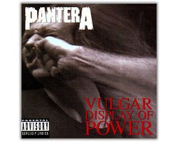 Pantera - Vulgar Display of Power (White & True Metal Gray Marbled Vinyl)
