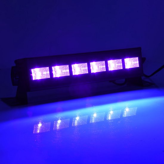 Foto: Eurolite uv tube complete fixture 120cm 36w slim blacklight