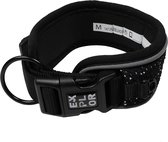 Duvoplus - Halsband Voor Dieren - Hond - Ultimate Fit Control Halsband Fashion Xs - 30-33cm Granite Black - 1st