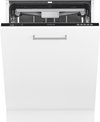 Inventum IVW6050A - Lave-vaisselle encastrable - 14 couverts - 8 programmes - Tiroir à couverts - Option Extra dry - Silencieux - 60 cm de large - Entièrement encastrable