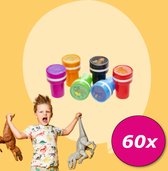 Tuf-Tuf Uitdeelcadeaus 60 STUKS Dino Stempels - Speelgoed Traktaties - Uitdeelcadeautjes voor kinderen