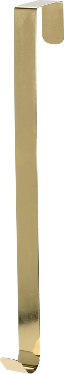 Christmas Decoration kerstkrans ophangen deurhanger - Goud - 29,5 cm