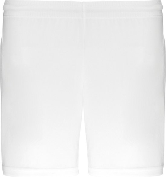 Foto: Dames sport short korte sportbroek dames pa1024 kleur wit maat xl