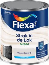 Flexa Strak in de lak - Buitenlak Zijdeglans - Warm Colour 8 - 1l