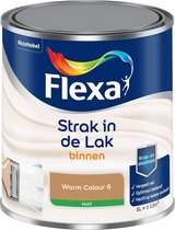 Flexa Strak in de lak - Binnenlak Mat - Warm Colour 6 - 1l