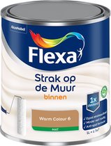 Flexa Strak op de muur - Binnen Mat - Warm Colour 6 - 1l