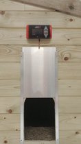 ChickenCare - Nightwatch 2 met deur kit M - hokopener - Made in Belgium - timer en lichtsensor - met deur 22x33cm