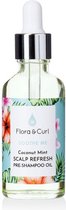 Huile capillaire Flora & Curl Soothe Me Mint Coconut Pre-shampoing Rafraîchissant 50 ml (50 ml)