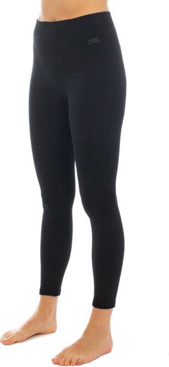 Dames Sportlegging - 2-pack Legging - Maat S/M - Antraciet - Thermobroek / Legging van Merkloos — afbeelding 4