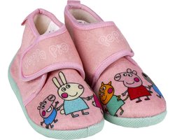 Peppa Pig sloffen met klittenband en antislip voor kinderen