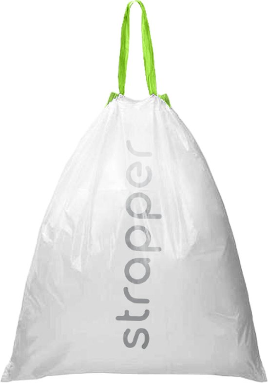 Sac poubelle PerfectFit, code W, 5 litres, 40 sacs par rouleau - White