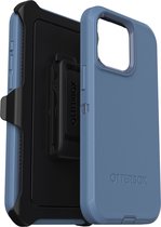 OtterBox Defender geschikt voor Apple iPhone 15 Pro Max Hoesje Back Cover Blauw