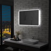 Miroir de salle de bain The Living Store - Éclairage LED- 100 x 60 cm - IP44