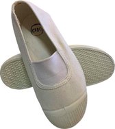 CEBO - Chaussures de gymnastique 022 - Chaussons de gymnastique avec dessus renforcé - Chaussures de Chaussures de sport - Wit - Taille 46
