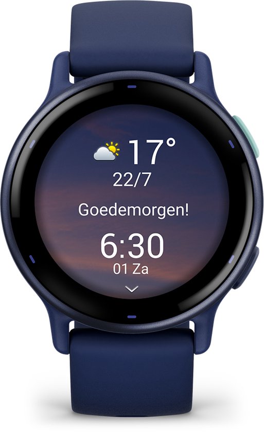 Garmin Vivoactive 5 Music Smartwatch Sporthorloge AMOLED Scherm 11 dagen. bol