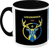 Cambuur Mok - Het Heilige Hert - Koffiemok - Leeuwarden - 058 - Voetbal - Beker - Koffiebeker - Theemok - Zwart - Limited Edition