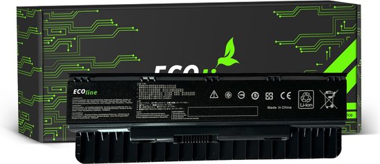 EcoLine - A32N1405 Batterie compatible avec Asus G551 G551J G551JM G551JW G771 G771J G771JM G771JW N551 N551J N551JM N551JW N551JX / 11 V 5200 mAh